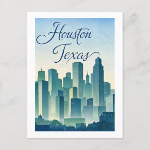 Carte postale Houston Texas