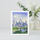 Carte postale Houston Texas (Debout devant)