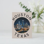 Carte postale Houston Texas (Debout devant)