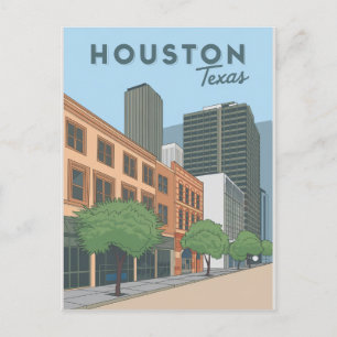 Carte postale Houston Texas