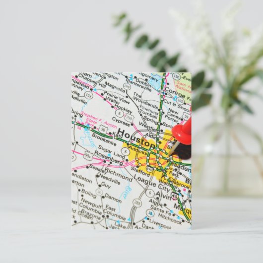 Carte Postale Houston, Texas (Debout devant)