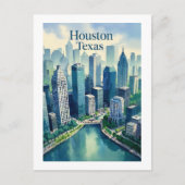 Carte postale Houston Texas (Devant)