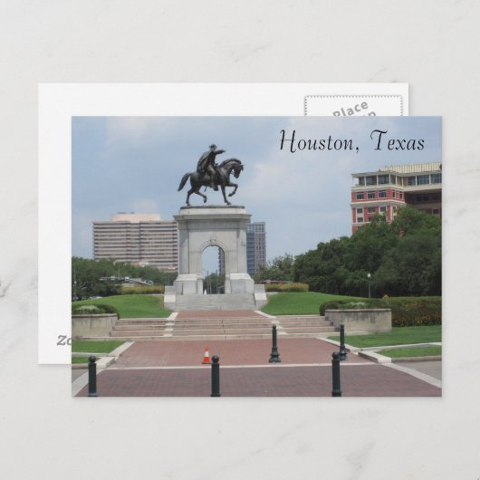 Carte Postale Houston, Texas (Devant / Derrière)