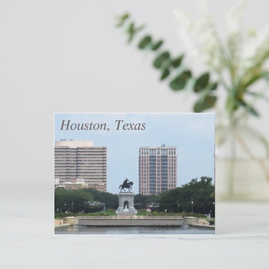 Carte postale Houston, Texas (Debout devant)