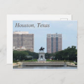 Carte postale Houston, Texas (Devant / Derrière)