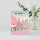 Carte postale Houston Texas (Debout devant)