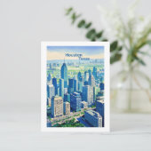 Carte postale Houston Texas (Debout devant)
