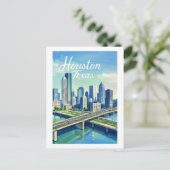 Carte postale Houston Texas (Debout devant)