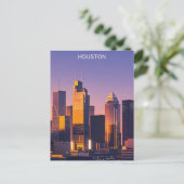 Carte postale Houston Texas (Debout devant)
