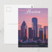 Carte postale Houston Texas (Devant / Derrière)