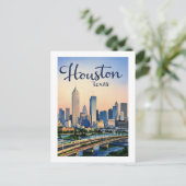 Carte postale Houston Texas (Debout devant)