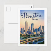 Carte postale Houston Texas (Devant / Derrière)