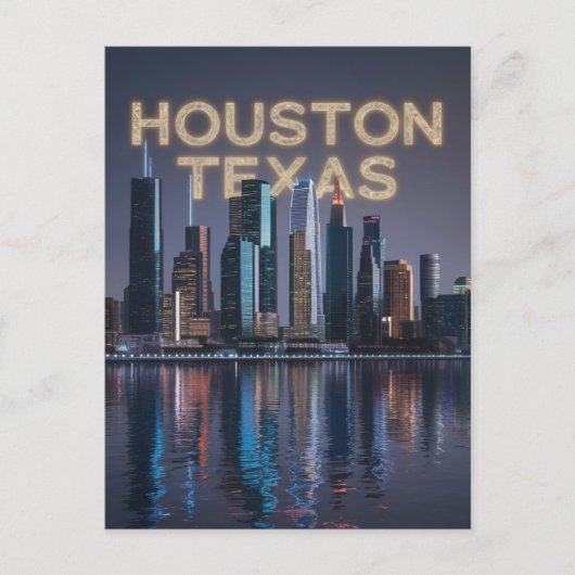 Carte postale Houston Texas (Devant)