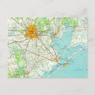 Carte postale Houston Texas