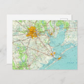 Carte postale Houston Texas (Devant / Derrière)