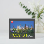 Carte Postale Houston, Texas, États-Unis (Debout devant)