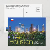 Carte Postale Houston, Texas, États-Unis (Devant / Derrière)