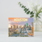 Carte Postale Houston Texas Postcard (Debout devant)