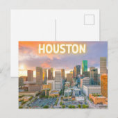 Carte Postale Houston Texas Postcard (Devant / Derrière)