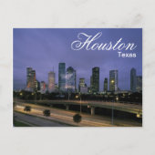 Carte postale Houston Texas Skyline (Devant)
