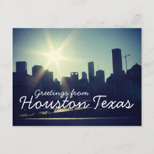 Carte Postale Houston Texas Skyline [2] (Carte postale)