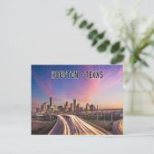 Carte Postale Houston, Texas Travel Souvenir (Debout devant)