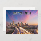 Carte Postale Houston, Texas Travel Souvenir (Devant / Derrière)