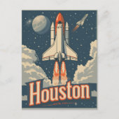 Carte Postale Houston, Texas Vintage (Devant)