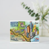 Carte Postale Houston TX (Debout devant)