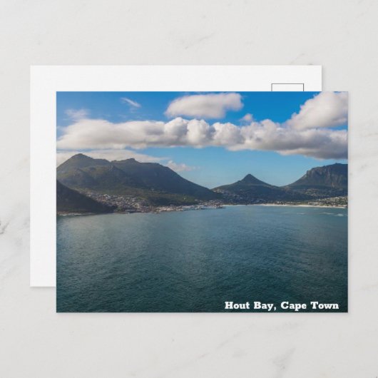 Carte Postale Hout Bay, Cap (Devant / Derrière)