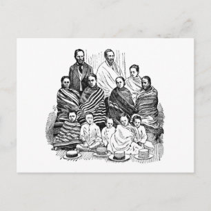 Carte Postale Hova Family