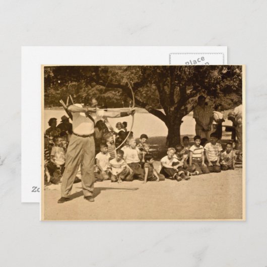 Carte Postale Howard Hill dans le parc Griffith 1958 (Devant / Derrière)