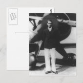 Carte postale Howard Hughes (Devant / Derrière)