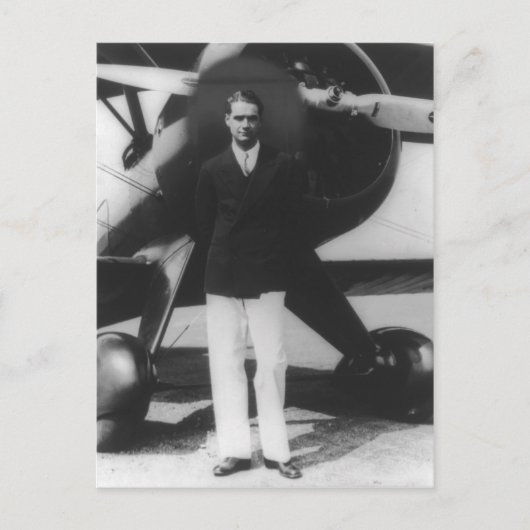 Carte postale Howard Hughes (Devant)