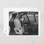 Carte Postale Howard Hughes dans l'épicéa Oie Plan en bois (Devant / Derrière)