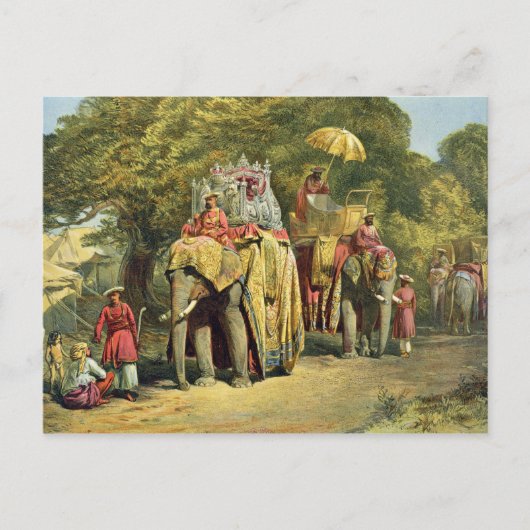 Carte Postale Howdah, 1863 (Devant)