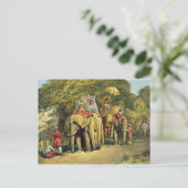 Carte Postale Howdah, 1863 (Debout devant)