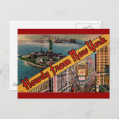 Carte Postale Howdy de New York (Devant / Derrière)