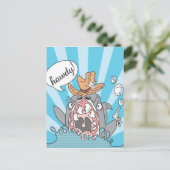 Carte postale Howdy Shark (Debout devant)