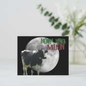 Carte Postale Howlin Cow Moon (Debout devant)