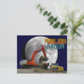 Carte Postale Howlin Excavator Moon (Debout devant)