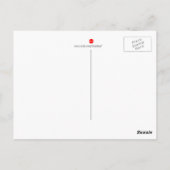 Carte Postale Howlin Lizard Moon (Dos)