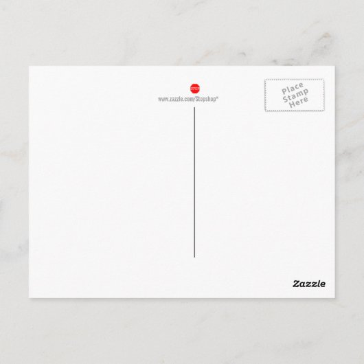 Carte Postale Howlin Lizard Moon (Dos)