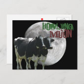 Carte Postale Howling Cows Moon (Devant / Derrière)