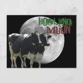 Carte Postale Howling Cows Moon (Devant)