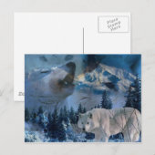 Carte Postale Howling Wolf Pack (Devant / Derrière)