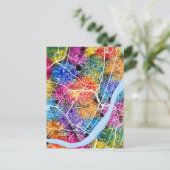 Carte Postale Howrah West Bengale City Map (Debout devant)