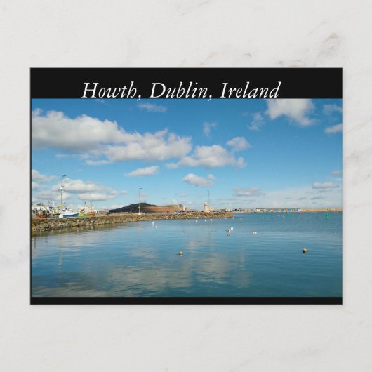 Carte Postale Howth, Dublin, Irlande (Devant)