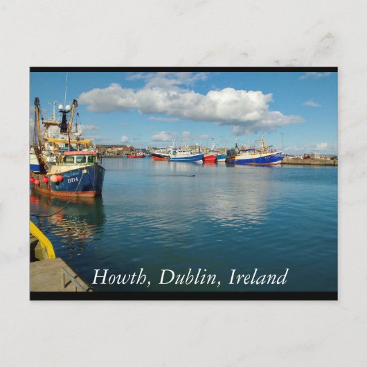Carte Postale Howth, Dublin, Irlande (Devant)
