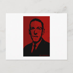 Carte postale HP Lovecraft Portrait
